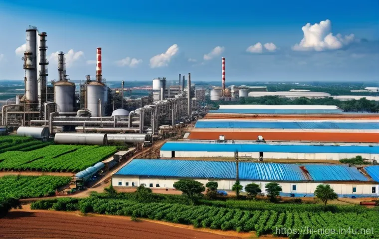 나이지리아와 가나의 경제 비교 - **"Economic Resilience: Nigeria's Oil vs. Ghana's Diversification"**
A composite image showcasin...