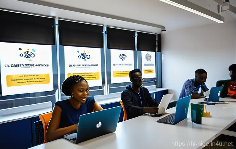 나이지리아와 가나의 경제 비교 - **"Daily Life and Economic Stability in West African Markets"**
A split image illustrating the d... 나이지리아와 가나의 경제 비교 - **"Daily Life and Economic Stability in West African Markets"**
A split image illustrating the d...